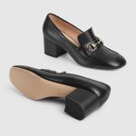 Gucci Women’s loafer pump with Horsebit - Image 3